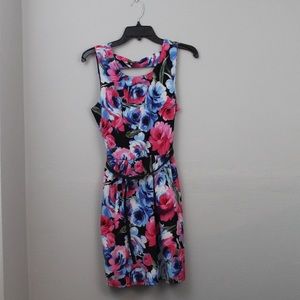 Lily Rose Floral Print Dress